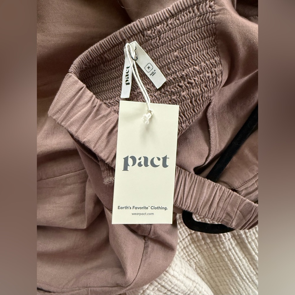 Pact Women's Maxi Dress Brown - Picture 4 of 7